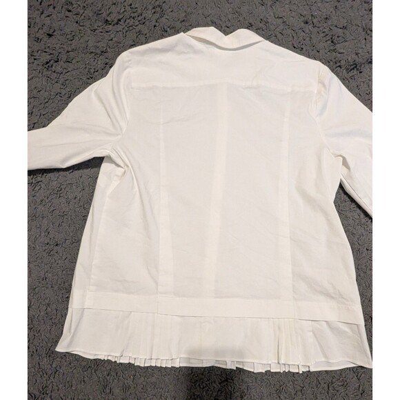 J. Jill NWT White Shirt Collection - Long Sleeve Button-up - Size Large - Picture 3 of 13